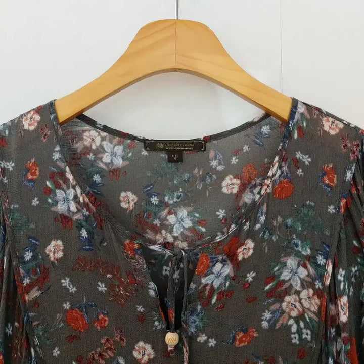 [BUNJANG] Thursday Island Floral Pattern Long Dress 66 / 써스데아일랜드 플라워패턴 롱원피스 66