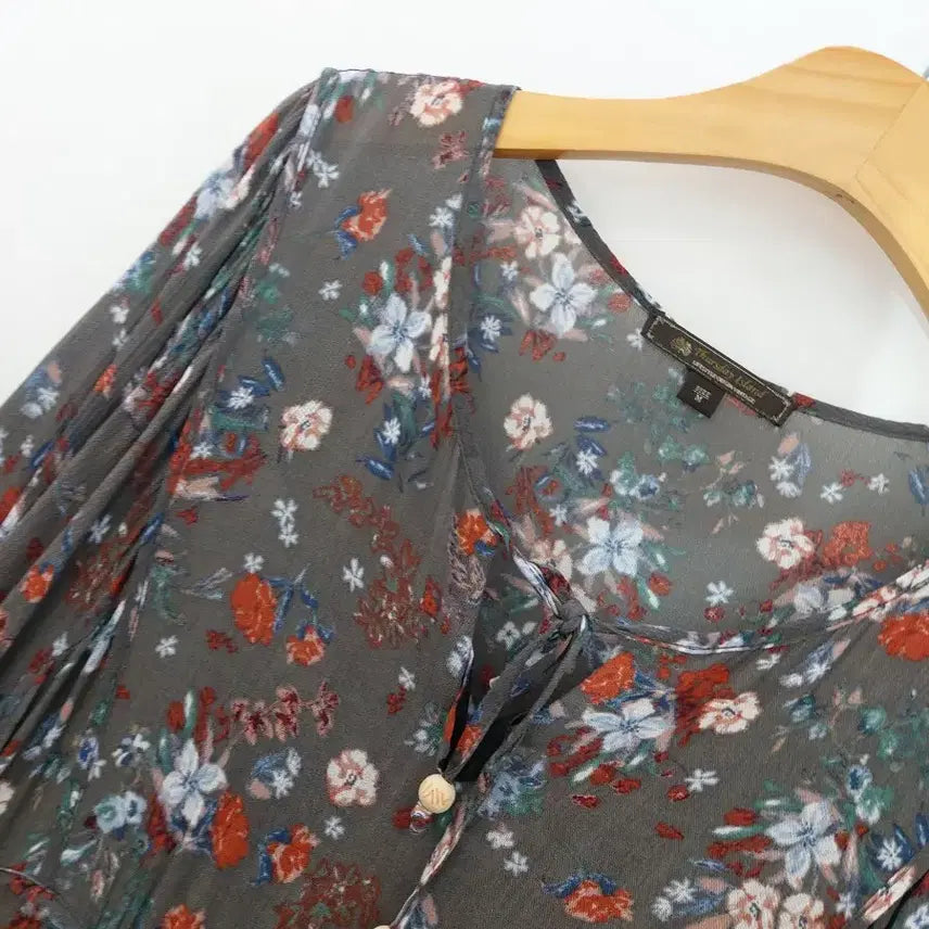 [BUNJANG] Thursday Island Floral Pattern Long Dress 66 / 써스데아일랜드 플라워패턴 롱원피스 66
