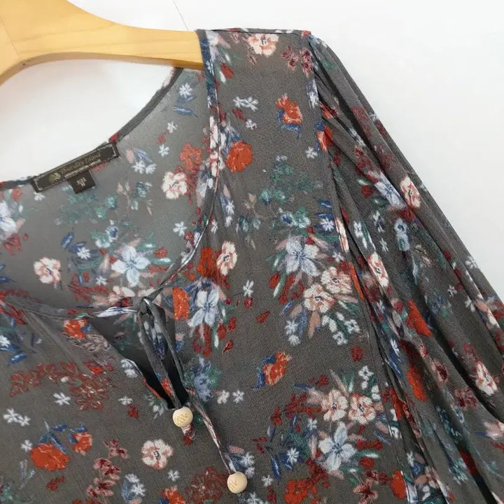 [BUNJANG] Thursday Island Floral Pattern Long Dress 66 / 써스데아일랜드 플라워패턴 롱원피스 66