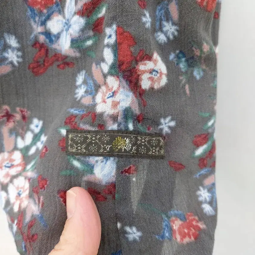 [BUNJANG] Thursday Island Floral Pattern Long Dress 66 / 써스데아일랜드 플라워패턴 롱원피스 66