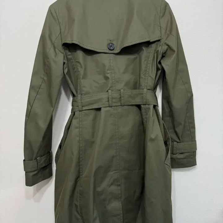 [BUNJANG] Tommy Hilfiger Khaki Trench Coat / (xs)타미힐피거 카키색 트렌치코트