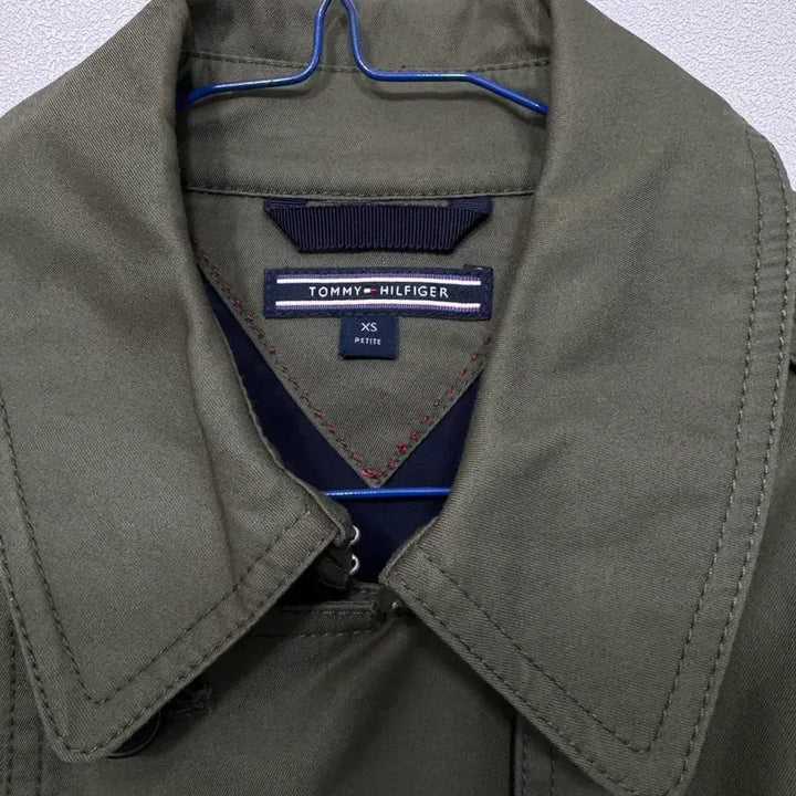 [BUNJANG] Tommy Hilfiger Khaki Trench Coat / (xs)타미힐피거 카키색 트렌치코트