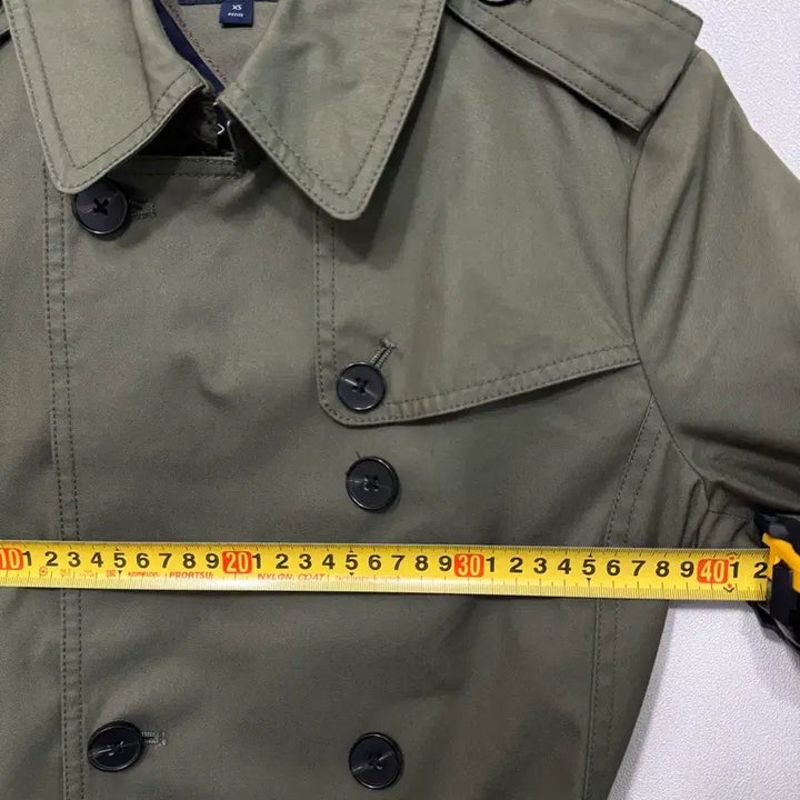 [BUNJANG] Tommy Hilfiger Khaki Trench Coat / (xs)타미힐피거 카키색 트렌치코트