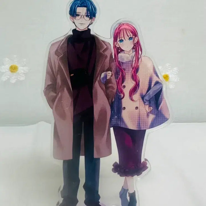 [BUNJANG] Kkot-e Muneun Beoreut Suwoo &amp; Yuki Acrylic Stand / 꽃에 무는 버릇 아크릴 스탠드