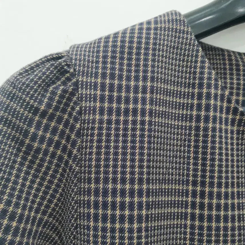 [BUNJANG] Vichy Check One-Piece Dress / 비스체크원피스