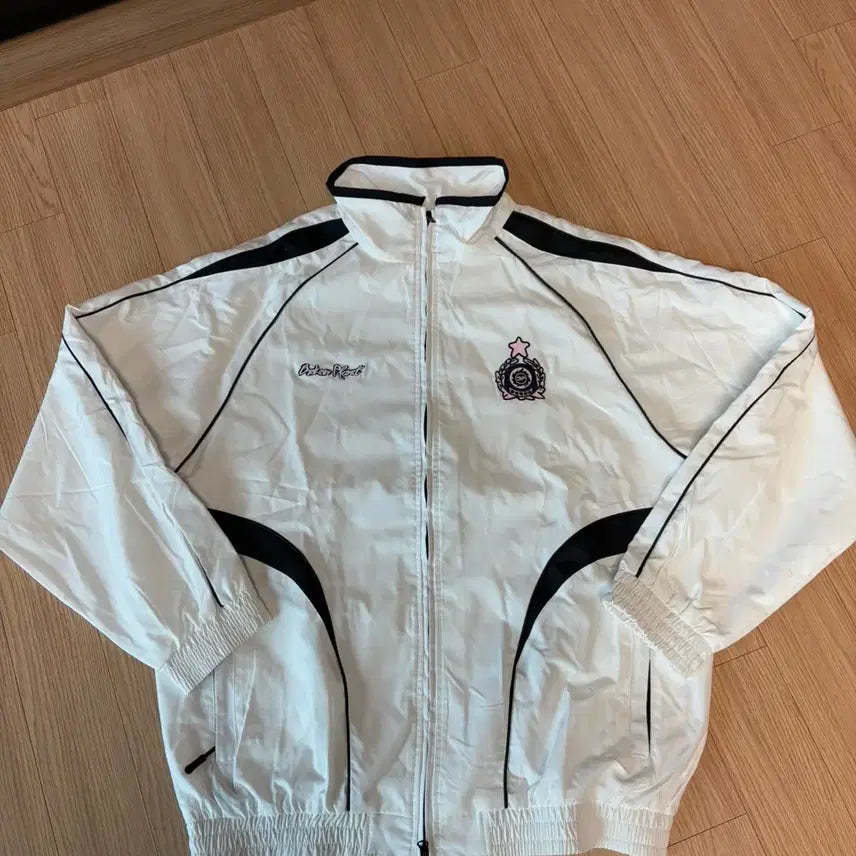 [BUNJANG] Broken Planet Track Jacket White / [XL]브로큰플래닛 트랙자켓 화이트