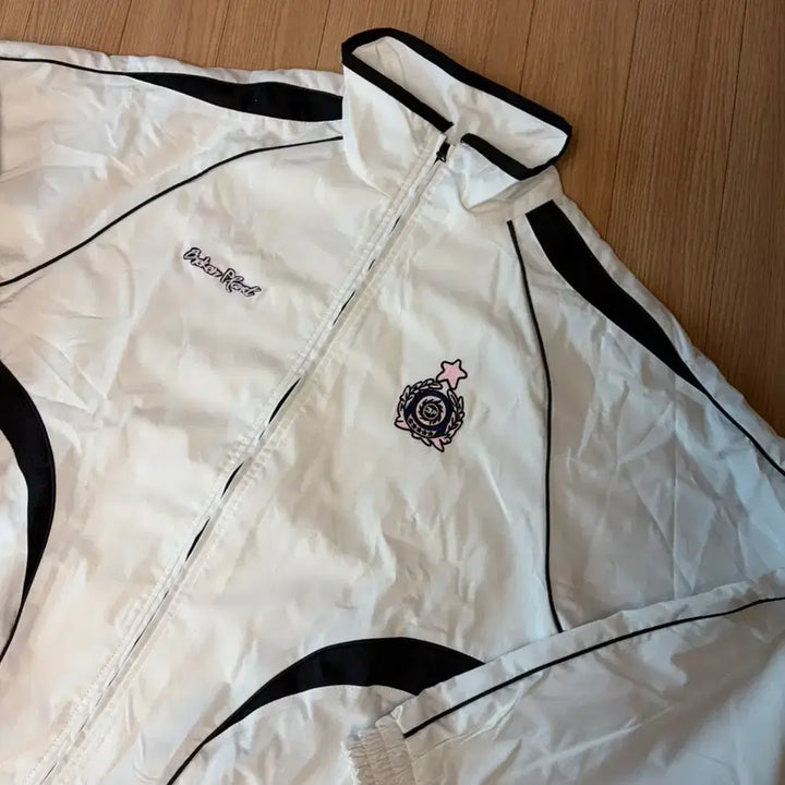 [BUNJANG] Broken Planet Track Jacket White / [XL]브로큰플래닛 트랙자켓 화이트