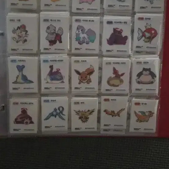 [BUNJANG] Pokemon TCG Season 5 Individual Stickers / 포켓몬 띠부씰 시즌5  대량 개별판매 전설