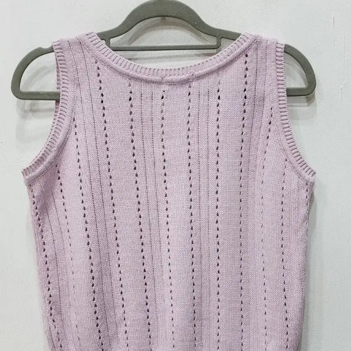 [BUNJANG] Versace Sport Purple Knit Vest Size 40 / 베르사체 스포츠 니트 조끼 40사이즈