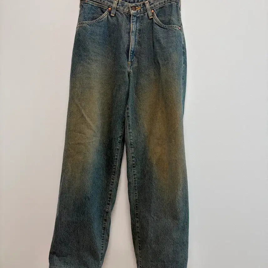 [BUNJANG] Wrangler Washed Denim Pants / 랭글러 워싱 데님 팬츠