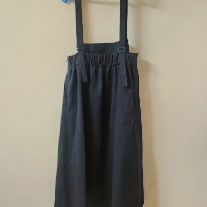 [BUNJANG] Lucky Chouette Bib Long Skirt Size 36 / 럭키슈에뜨 멜빵롱스커트(36)