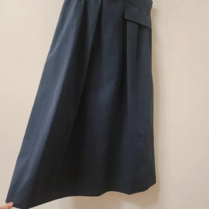 [BUNJANG] Lucky Chouette Bib Long Skirt Size 36 / 럭키슈에뜨 멜빵롱스커트(36)