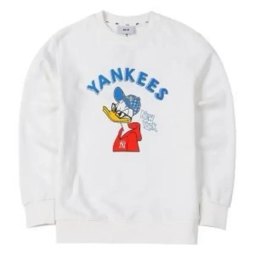 [BUNJANG] MLB Donald Duck Sweatshirt / MLB 도날드덕 맨투맨 S 남녀공용