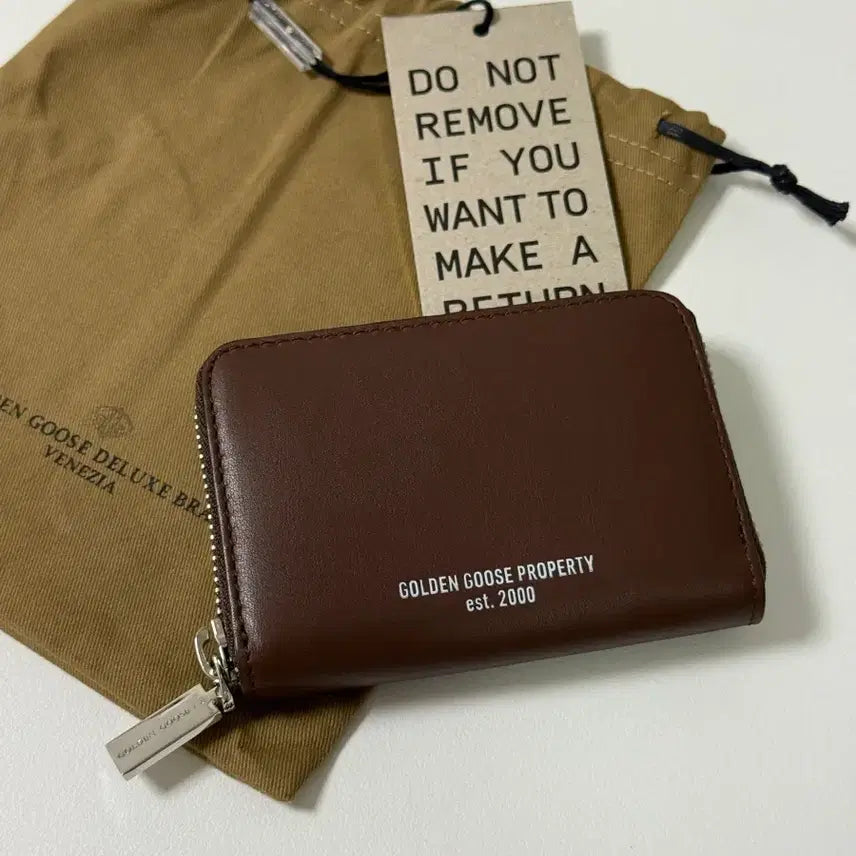 [BUNJANG] Golden Goose Calfskin Card Wallet / 골든구스 카프스킨 카드지갑 (새상품)