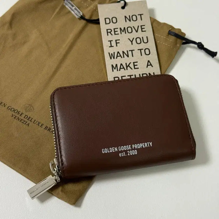 [BUNJANG] Golden Goose Calfskin Card Wallet / 골든구스 카프스킨 카드지갑 (새상품)