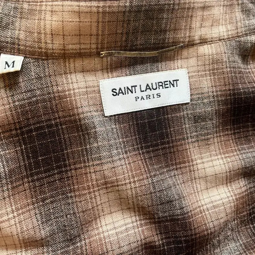 [BUNJANG] Saint Laurent Paris Western Shirt / 15AW SAINT LAURENT PARIS WESTERN SHIRTS