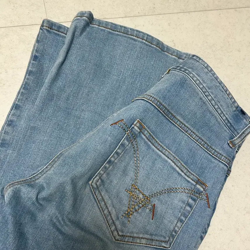[BUNJANG] Lucky Chouette Slim Fit Bootcut Denim Jeans - Size 36 / 럭키슈에뜨데님청바지36