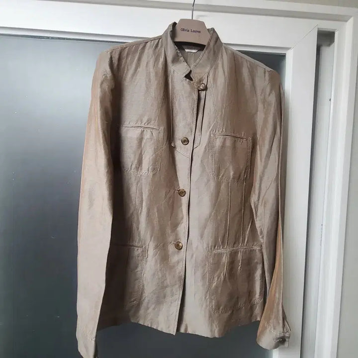 [SOLD OUT] TIME 타임 린넨 블렌드 자켓