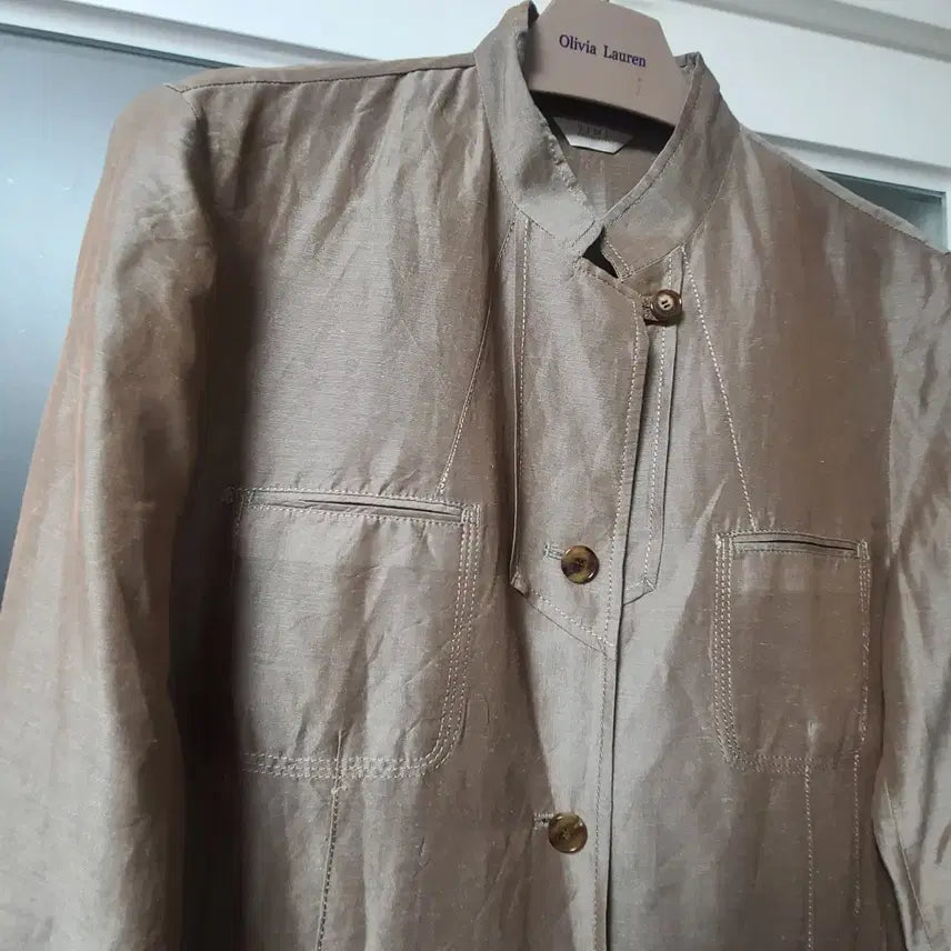 [SOLD OUT] TIME 타임 린넨 블렌드 자켓