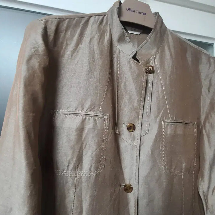 [SOLD OUT] TIME 타임 린넨 블렌드 자켓