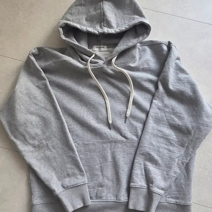 [BUNJANG] ZAVANAS Gray Hoodie XL / 자바나스 회색 후드티 XL