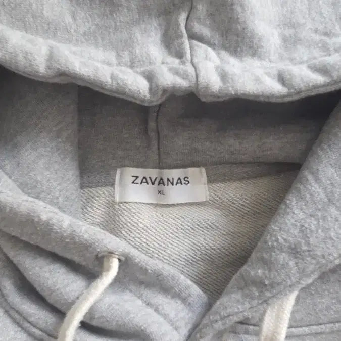 [BUNJANG] ZAVANAS Gray Hoodie XL / 자바나스 회색 후드티 XL
