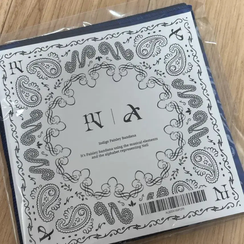 [BUNJANG] Nell X Annobleer Paisley Bandana / 넬 X 아노블리어 페이즐리 반다나 미개봉