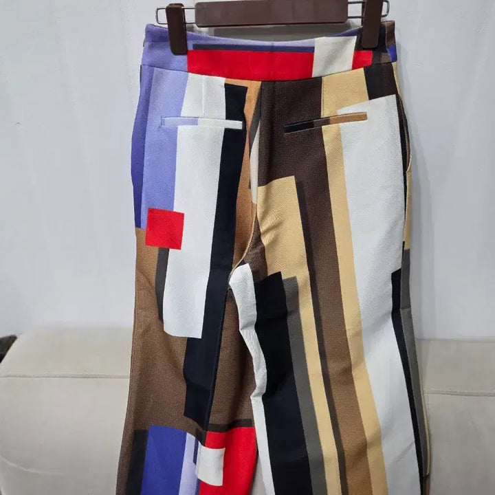 [BUNJANG] JS New York Pattern Wide Pants / JS뉴욕패턴 와이드 팬츠