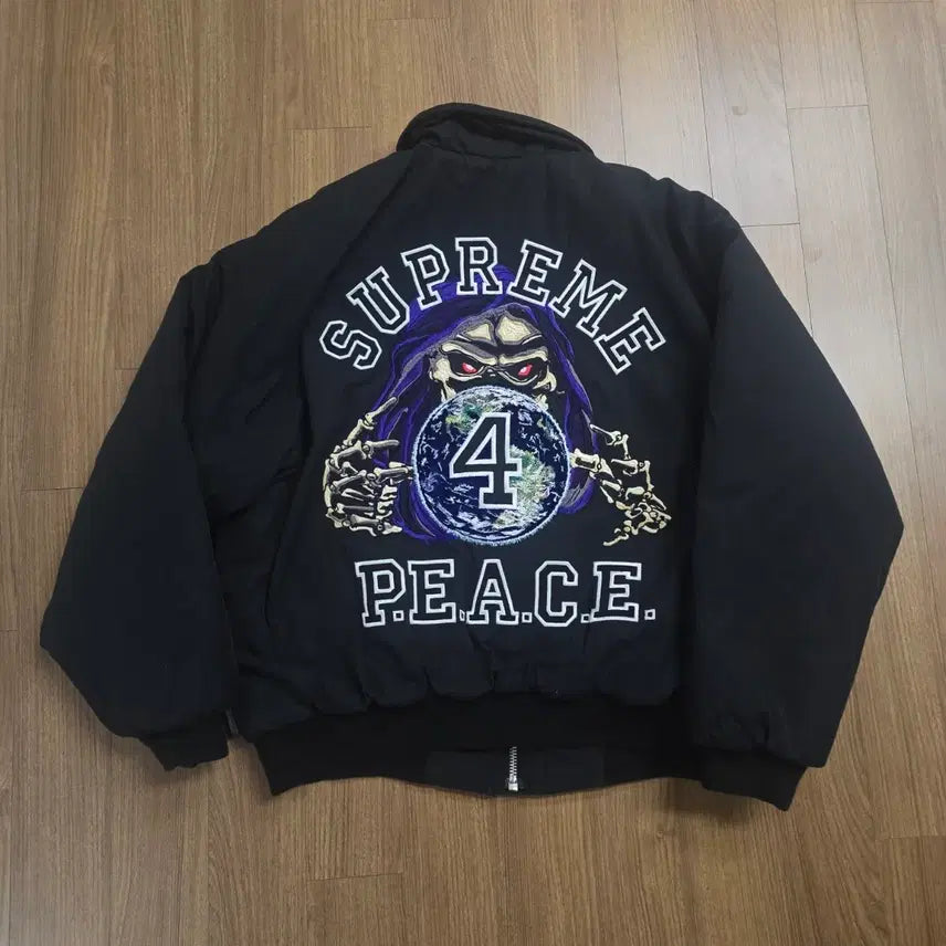 [BUNJANG] Supreme Peace Embroidered Work Jacket (M) / (M) 23fw 슈프림 피스 자수 워크 자켓