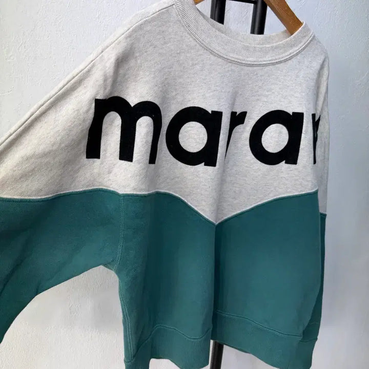 [BUNJANG] Isabel Marant Oversized Color Block Sweatshirt / 정품) 이자벨마랑 오버핏 여성 맨투맨 36