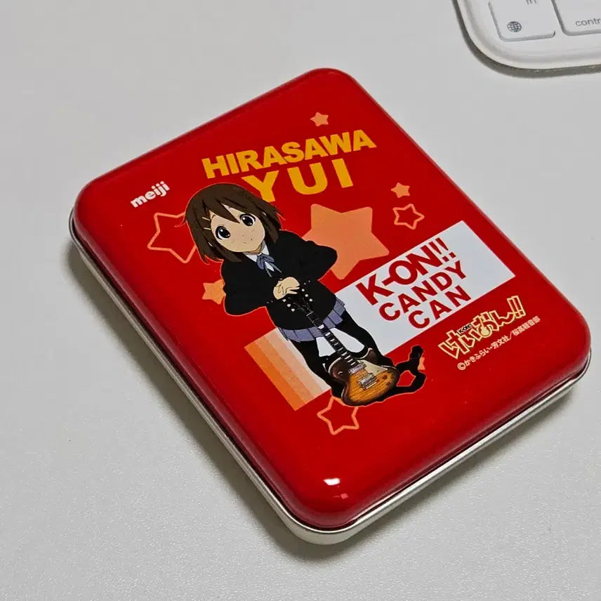 [BUNJANG] K-On! Yui Tin Case / 케이온 유이 캔디 틴케이스 / 고전문구 고전애니