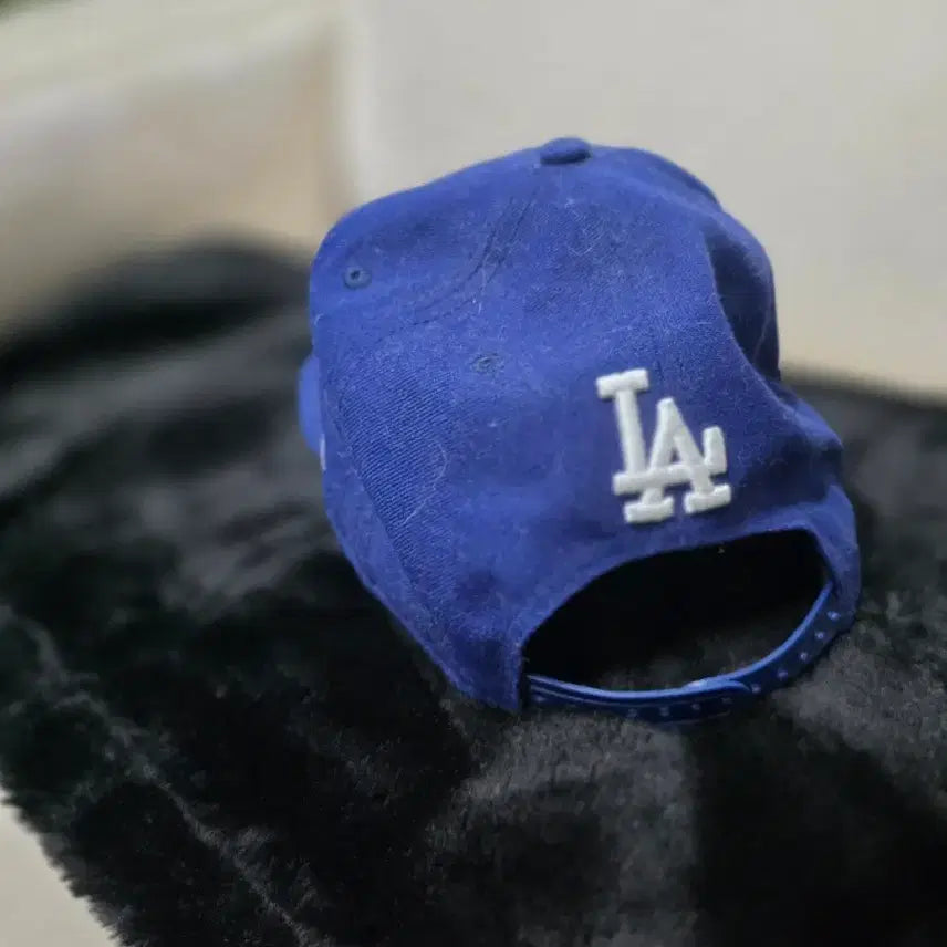 [BUNJANG] New Era LA Logo Blue Snapback Cap / 뉴에라 LA 로고 블루 스냅백 모자