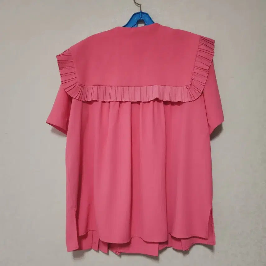 [BUNJANG] Lucky Chouette Serac Collar Pintuck Blouse / 럭키슈에뜨 세라카라 핀턱블라우스(36)