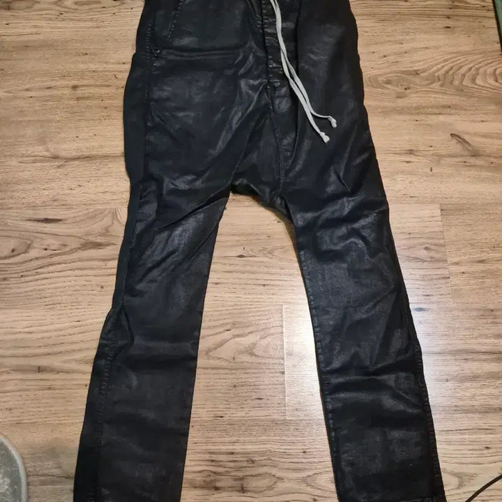 [BUNJANG] Rick Owens Coated Baggy Pants / 릭오웬스  코팅 배기바지