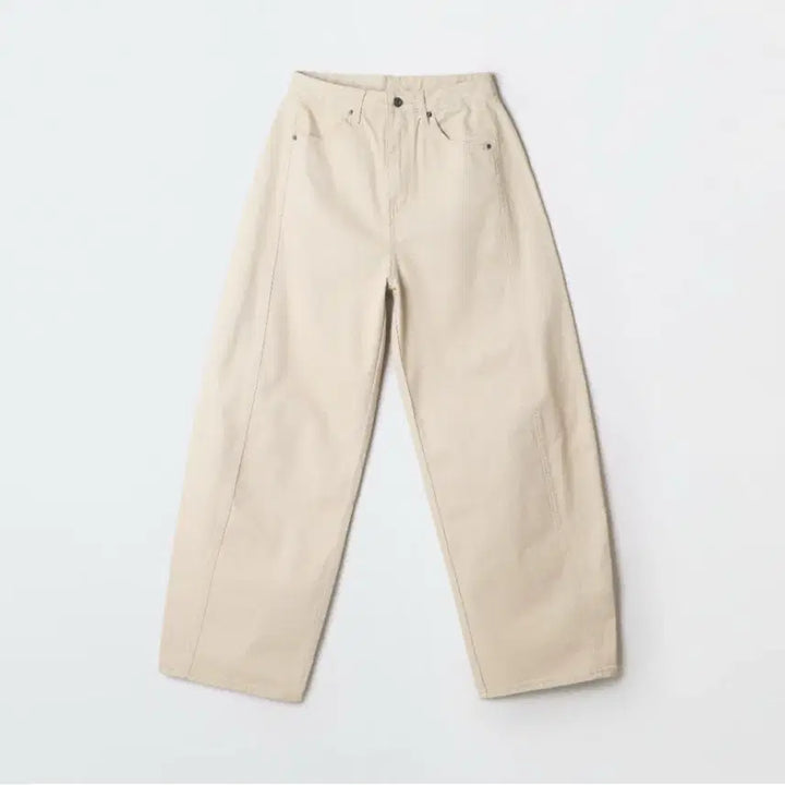 [BUNJANG] SPAO Balloon Fit Pants Beige Size 26 New / 스파오 벌룬핏 바지 26 새상품