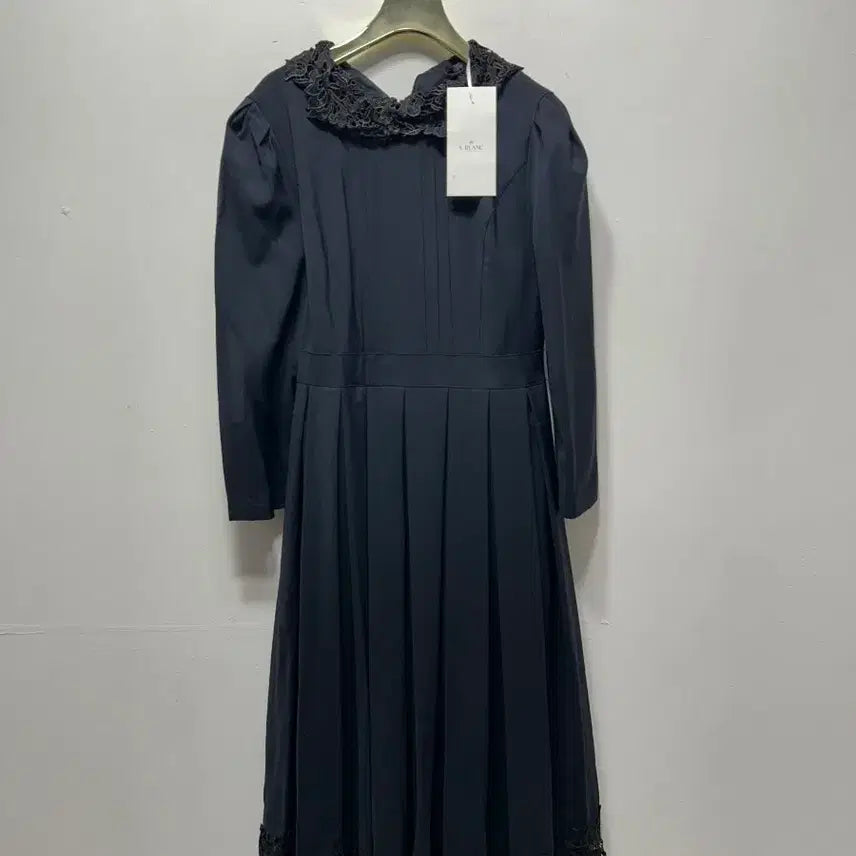 [BUNJANG] Esblang Black Lace Long Dress / 에스블랑 블랙 레이스 롱 원피스 f