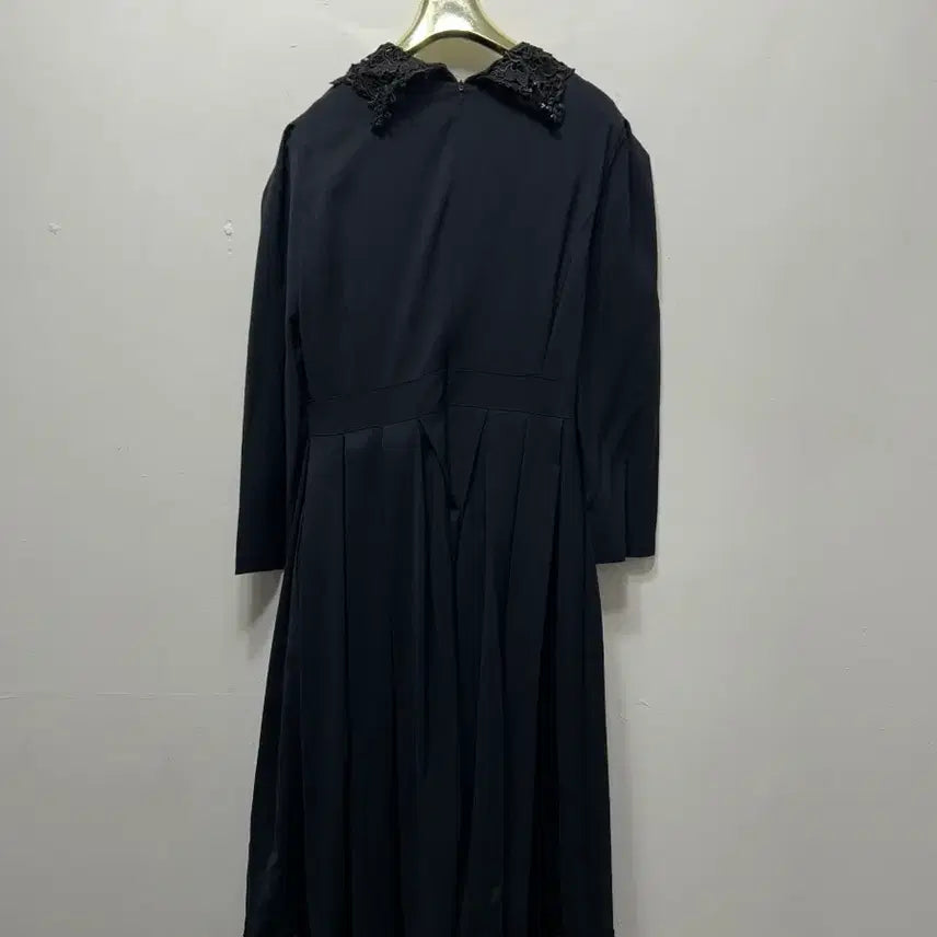 [BUNJANG] Esblang Black Lace Long Dress / 에스블랑 블랙 레이스 롱 원피스 f