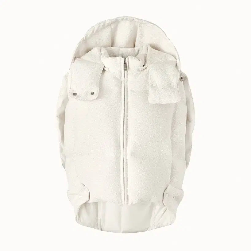 [BUNJANG] ORR Bomber Goose Down Vest Ivory M / 오르 ORR 봄버 구스 다운 베스트 패딩 조끼 아이보리 M
