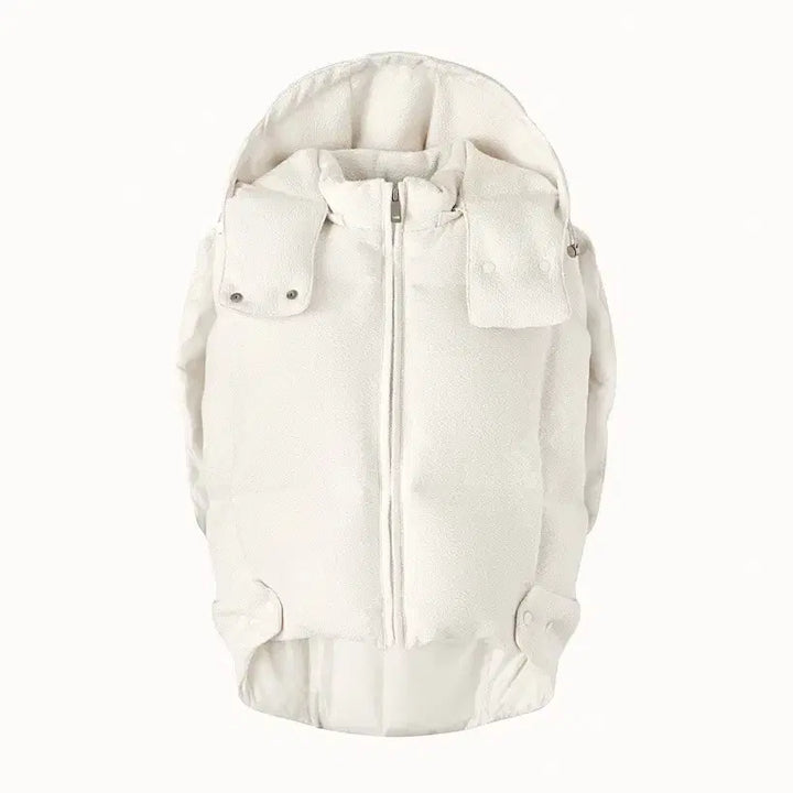 [BUNJANG] ORR Bomber Goose Down Vest Ivory M / 오르 ORR 봄버 구스 다운 베스트 패딩 조끼 아이보리 M