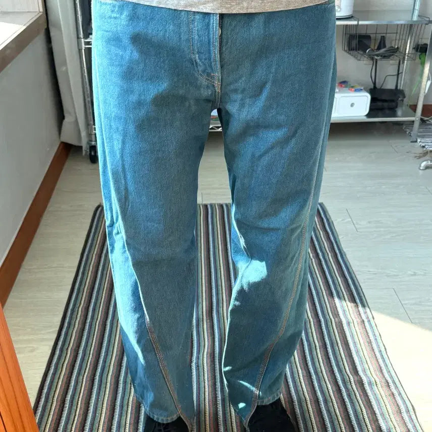 [BUNJANG] Lanvin Twist Denim Pants / 랑방 트위스트 데님 팬츠