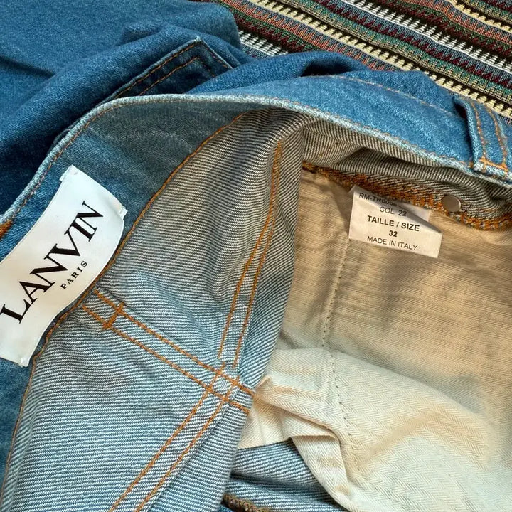 [BUNJANG] Lanvin Twist Denim Pants / 랑방 트위스트 데님 팬츠