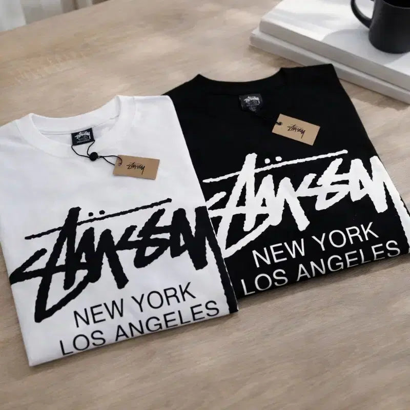 [BUNJANG] Stussy World Tour Long Sleeve T-Shirt / 스투시 월드투어 롱 슬리브