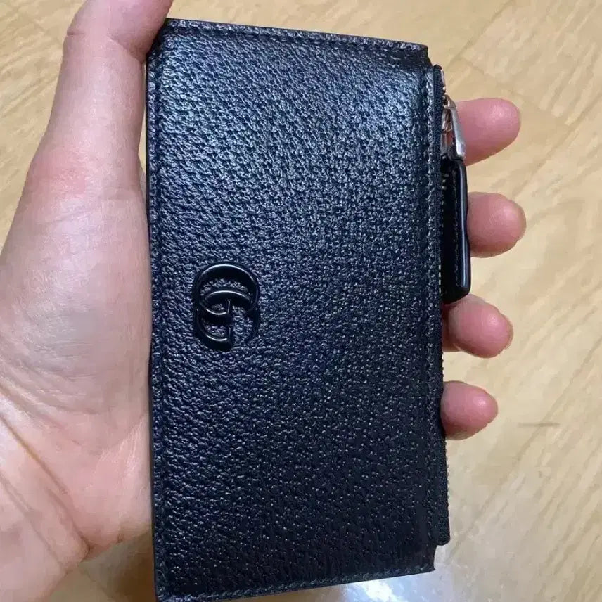 [BUNJANG] Gucci Zip Card Wallet Black / 정품,S+새상품급, 마모 늘어짐 전혀 없음) 구찌 지퍼 카드 지갑 블랙