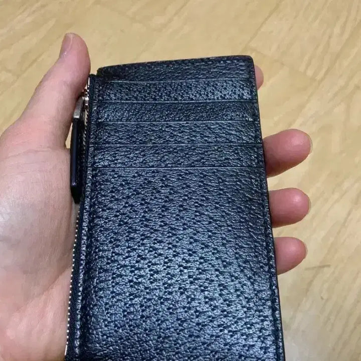 [BUNJANG] Gucci Zip Card Wallet Black / 정품,S+새상품급, 마모 늘어짐 전혀 없음) 구찌 지퍼 카드 지갑 블랙