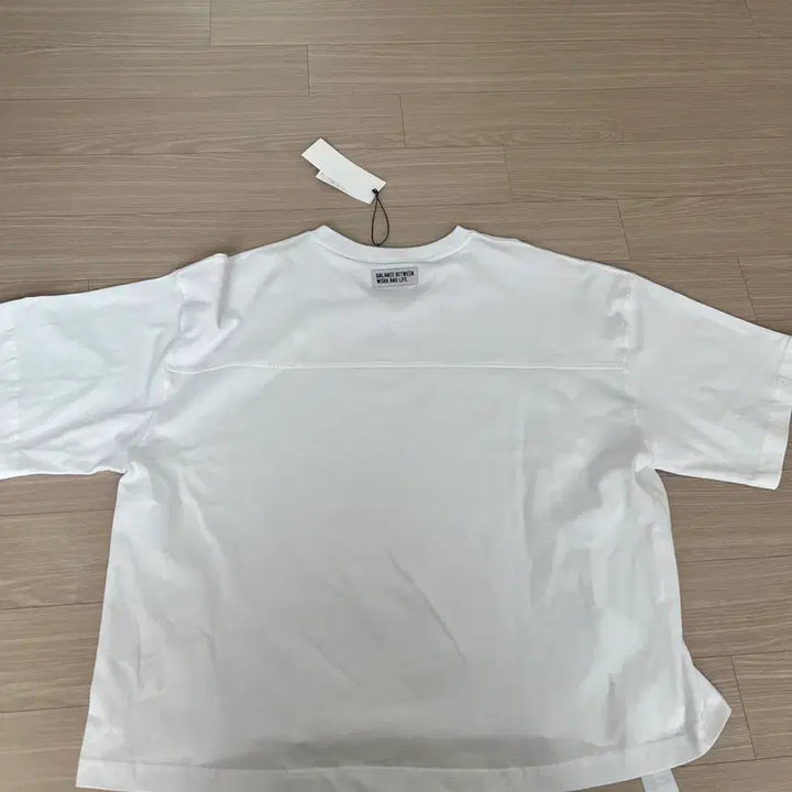 [BUNJANG] Life Work White T-shirt / 라이프워크 화이트 반팔 티셔츠