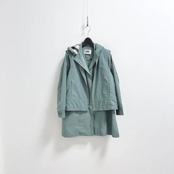 [BUNJANG] Daks Mint Two-Way Vest Half Jumper / 닥스 민트 투웨이 베스트 하프 점퍼