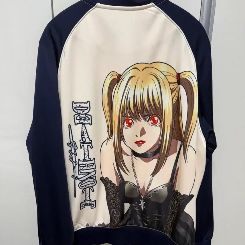 [BUNJANG] Palace x Death Note Misa Track Jacket Navy / 팔라스 x 데스 노트 미사 트랙 자켓 네이비 - 25SS