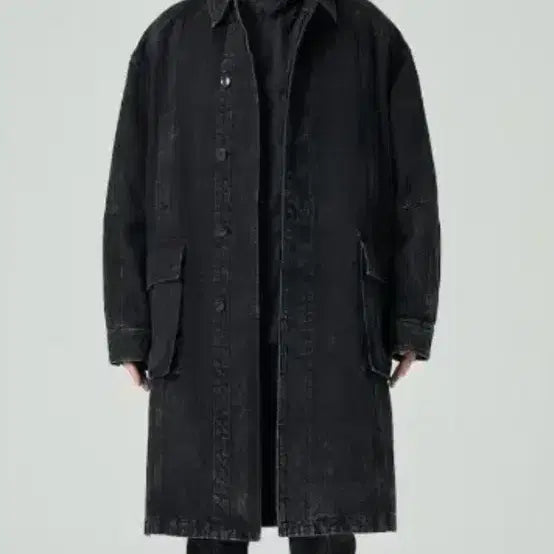[BUNJANG] Juun.J Denim Car Coat - 50 Size / 준지 데님 카코트 50size