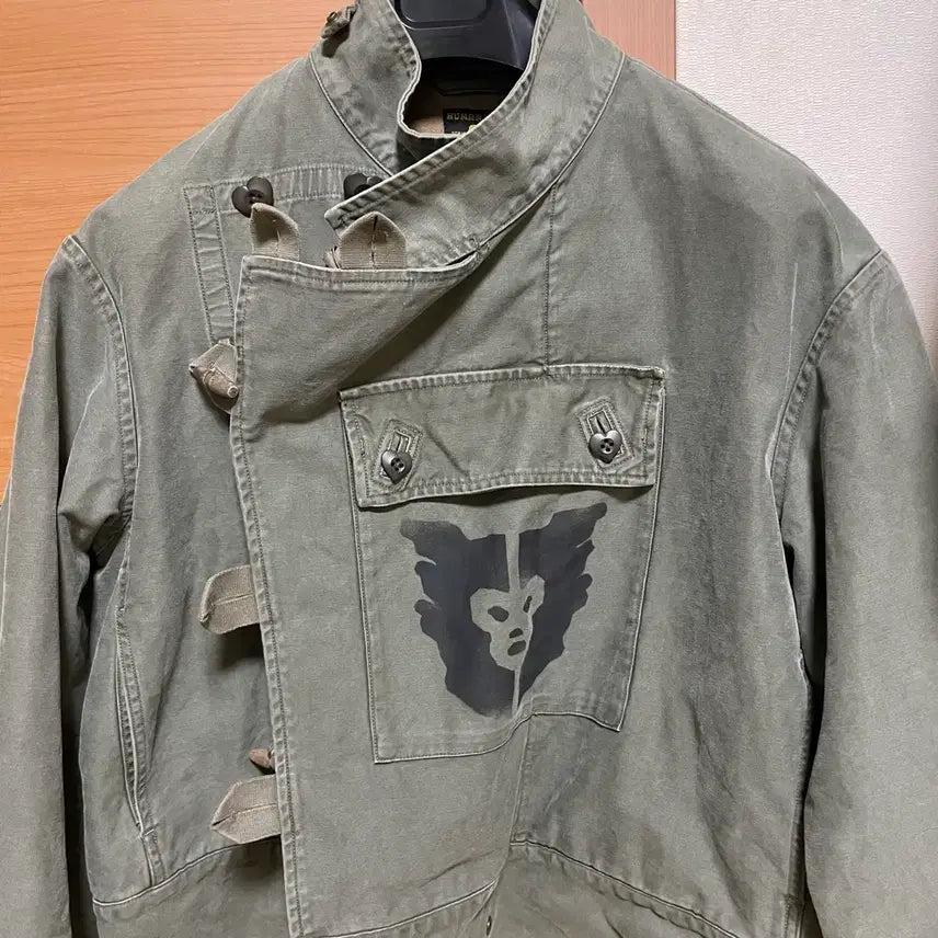 [BUNJANG] Human Made Military Motorcycle Jacket L / 휴먼메이드 밀리터리 모터사이클 자켓 L