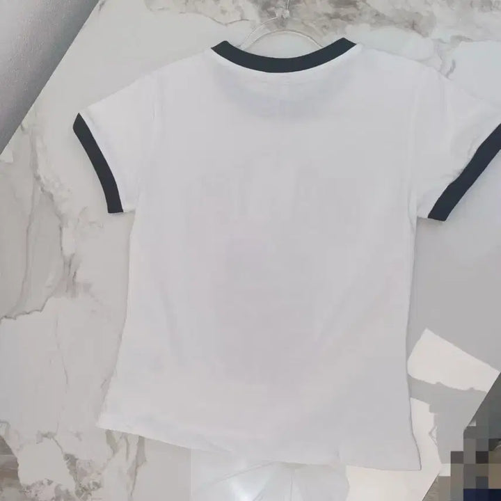 [BUNJANG] Ganni Cat Color Block T-shirt / 가니 ganni 고양이 배색 신상 반팔티 (새상품)